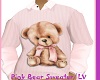 LV/ Pink Bear Sweater
