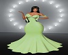mint green elegant dress