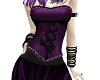 Goth Corset-Purple