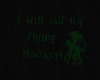 Flying monkey vest