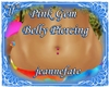 Pink Gem Belly Piercing