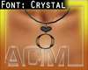 [ACM] Necklace Onyx O