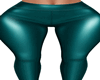 Ney Teal Leather Skinny