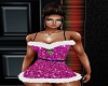 pink glitter xmas outfit