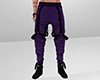 T| Purple Techwear Pants