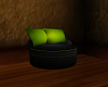 green kiss couch