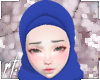 ¤ blue hijab
