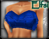 E~ Sexy club top blue