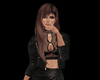 Sara Leather Jacket M