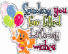 Birthday Wish Sticker