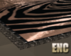 Enc. Large Zebra Rug