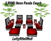(LRHW) Neon Panda Couch