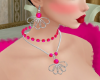 Linda Jewerly Set Pink