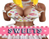 Sweets V Crop Top