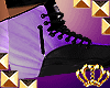 Purple Jordans XII