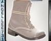 TIED BOOTS-TAN