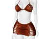 sexy brown outfit