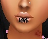 Love Lip Tattoo