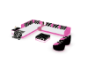 Zebra Couch Set