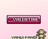 [VP] VALENTINE sticker
