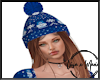 Holiday Knit Beanie BLUE