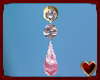 Gold Amethyst Trio
