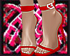 Belted Red heels