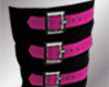 Hot Pink Buckled Boots