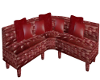 Red Leather Couche