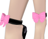 Pink Bow Anklet