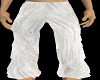 white fur anim pants