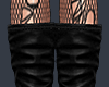 D- Black Silver Boots