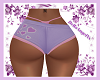Lilac Heart Shorts