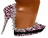 AFRICAN CHEETAH  HEELS