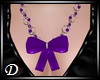{D} Chained Bow PURPLE