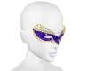 Mask gold & purple
