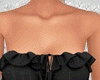 Y*Frill Top Black