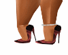 Red & Blk  Heels
