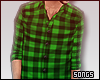 ♫ Green Plaid Flannel