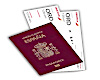 Spain Passport & Tickets