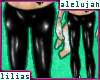 A* PVC Pants * Black