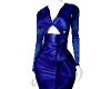 Eve Satin Blue Dress