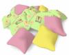 Tinkerbell Cudd. Pillows