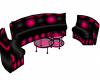 Pink UnderGlow Sofa Set