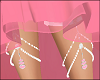 Pink Hearts Legwear