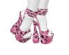 LV Barbie heels