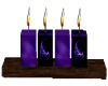 {AL} Purple Candle Shelf