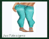 JT Skinny Jeans Teal 2