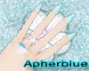 [AB]Blue Nail Color