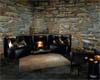 vettes stone fireplace